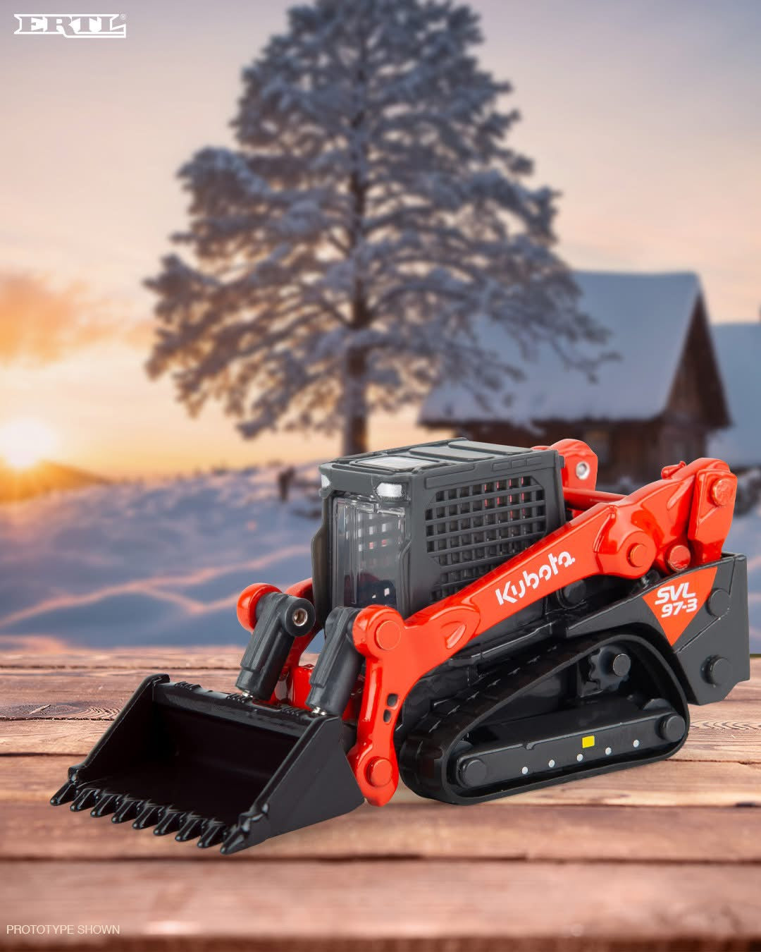 Kubota SVL97-2 Tracked Skid Steer – 1:32 Prestige Collection Diecast