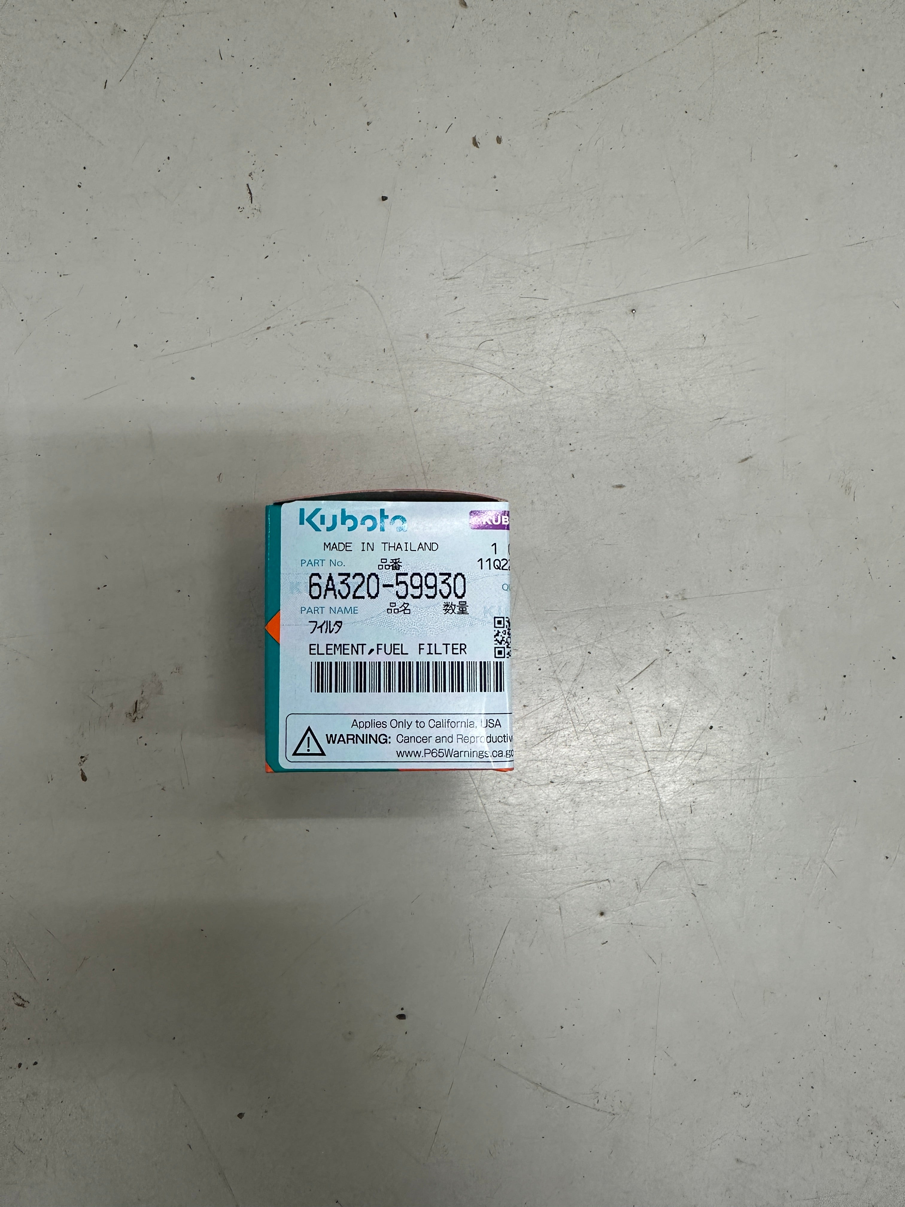 Fuel Filter With O'Rings Compatible With B Series L Series LX Series M Series Tractors And RTV Vehicles 6A32059930