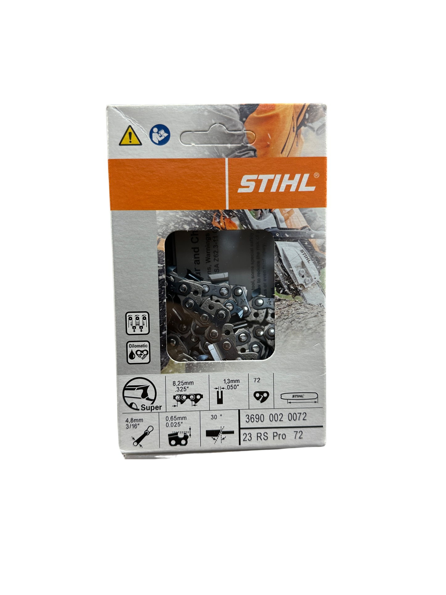 Stihl Replacement Chain 23RS72E 18"