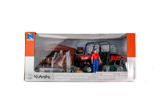 Kubota RTV-X1120D with Horses Playset
