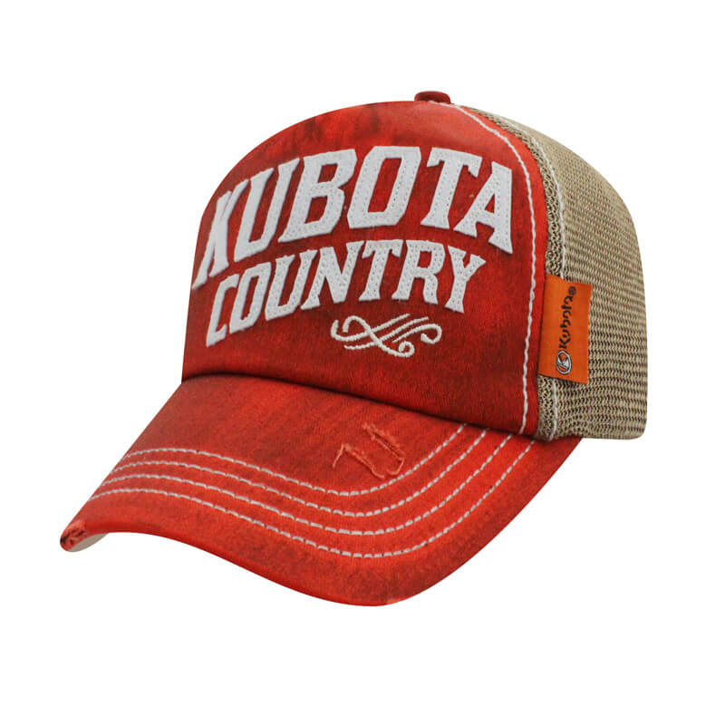 Kubota Country Mesh Buckle Cap