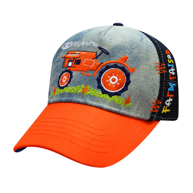 Kubota Toddler Farm Raised Velcro® Cap