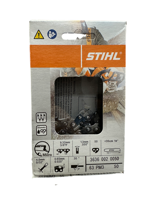 Stihl Replacement Chain 63PM350E 14"