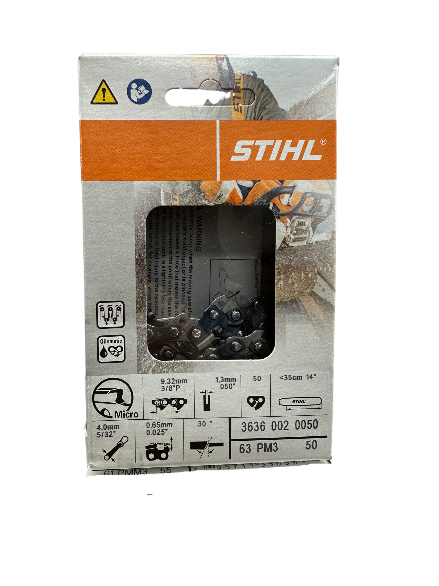 Stihl Replacement Chain 63PM350E 14"