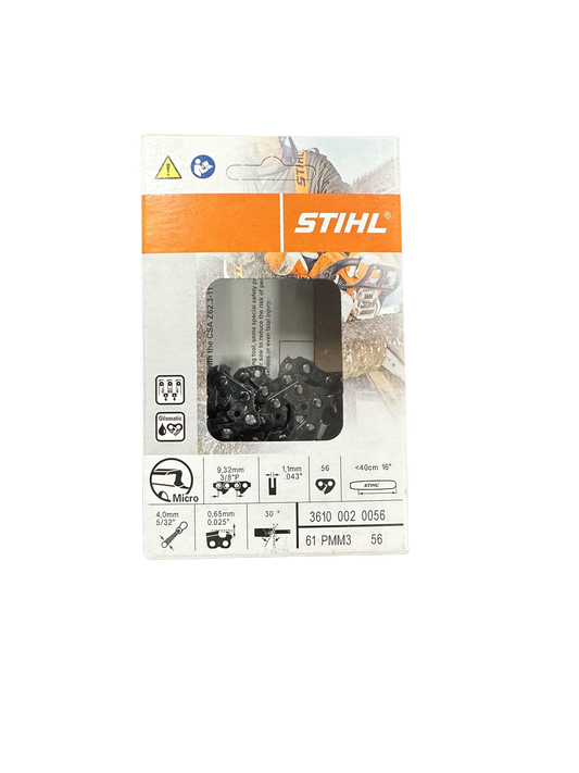 Stihl Replacement Chain 61PMM356E 16"