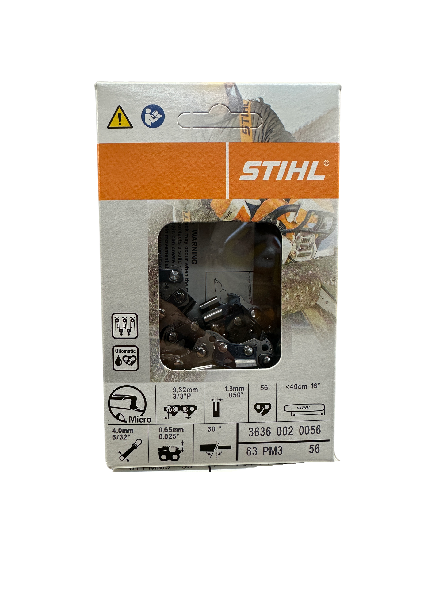 Stihl Replacement Chain 63PM356E 16"