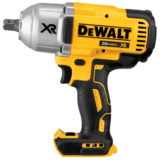 DeWalt 20V MAX* XR® HIGH TORQUE 1/2 IN. IMPACT
WRENCH WITH DETENT PIN ANVIL (TOOL ONLY)