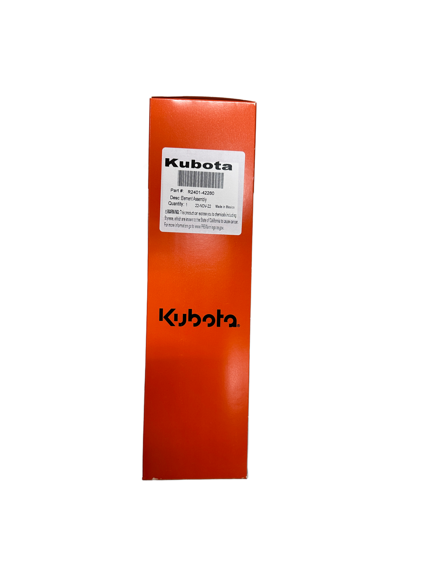 Kubota Air Filter Inner R240142280