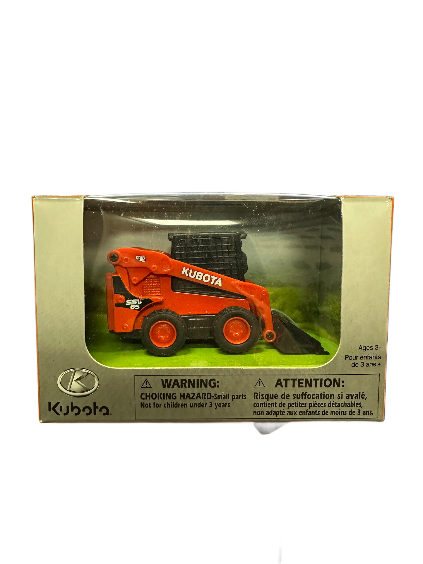 Kubota Diecast SSV65 Pull-Back Toy