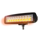 Uni-bond Lighting Rectangular LED Flood Lamp with Amber Flash